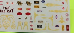 AMT 53 1953 Ford F100 Pickup 1/25 Custom Waterslide Decal Sheet Pinstrip Showcar