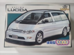 Aoshima Toyota Estima Lucida Van 1/24 Model Right Hand Steering Japan NIB