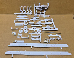 Ford LNT 8000 Snow Plow FRAME & REAR SUSPENSION 1:25 AMT NEW Model Kit PARTS