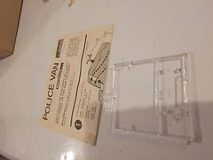 *Rare / Vintage* Monogram Snap Tite Police Van Built Model Kit “Junkyard”