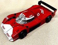 🏁 Built Plastic Model Car Kit TAMIYA 1/24 TOYOTA GT-ONE ZENT / TS020 🏁