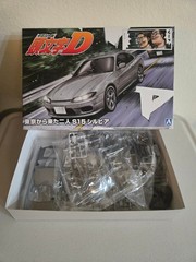 Aoshima 1/24 Initial D Series No.19 Two People Tokyo S15 SILVIA Model kit