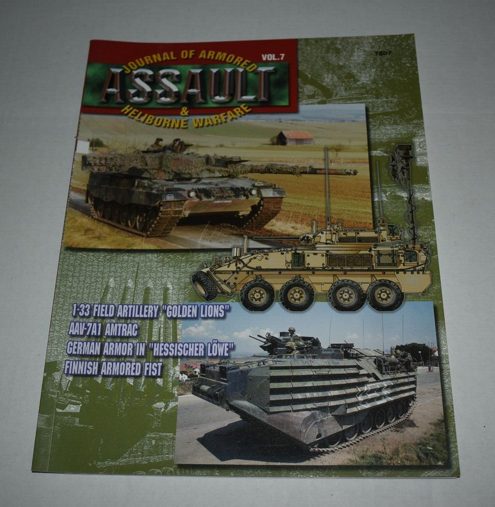 Concord 7807 Journal of Armored Assault & Heliborne Warfare Vol. 07 softcover