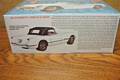 AMT ’53 CORVETTE 1/25 SCALE MODEL KIT (build stock or custom)
