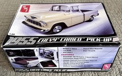 AMT 1955 Chevy Cameo Pick-Up Truck 1:25 Plastic Model Kit 633 New Open Box