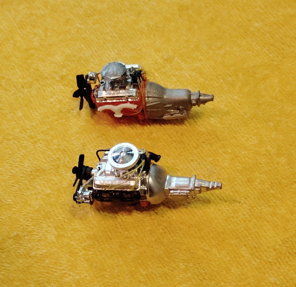 Junkyard Find Detailed 1/25 Small Block Chevy Engines