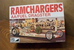 MPC RAMCHARGERS AA/FUEL DRAGSTER Limited Edition Vintage Series Model Kit #30108