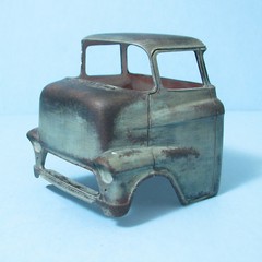 NB302 Jimmy Flintstone 1:25 scale resin 1950 Chevy cab over body