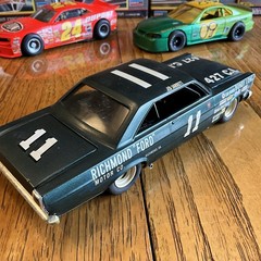Built Model Car , AMT 1965 Galaxie 500 Vintage Style Stock Car