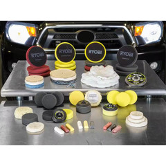 3 In. Detail Polisher Foam Polishing Pad Set (3-Piece)