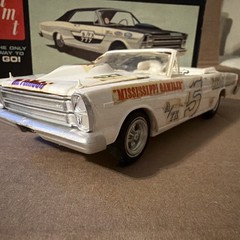 AMT 1/25 1966 FORD GALAXIE 500 CONVERTIBLE Old School Build Custom Built