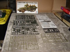Tamiya 35070 M3A2 HALF TRACK Box Open 1975 Kit Mint in Box 1/35 scale NICE kit