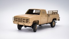 Ak Interactive 1/35 CHEVY PICK UP TRUCK M1008 Troop Carrier Model Kit #AK35030