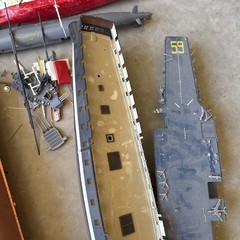 Large Group Lot Vintage Model Models Ship Ships Boat Boats Junk Yard Junkyard