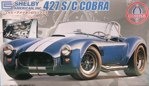 M39C Sealed rare FUJIMI 1/24 Shelby American Cobra 427 S/C RS-5 model kit 12089