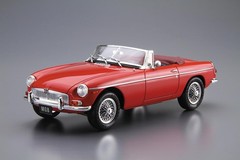 AOSHIMA 1/24 THE MODEL CAR SERIES No.101 BLMC G/HM4 MG-B MK-2 ’68 MODEL KIT