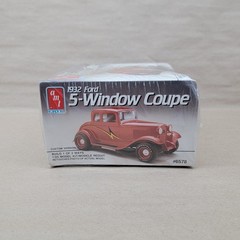 New AMT 1932 Ford 5-Window Coupe Model Kit 1/25 Scale Ertl 1990 Factory Sealed