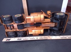 Intricate Wooden Pacific P-12 or Hayes Logging Truck- High Quality