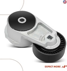 A-Premium Belt Tensioner Assembly with Pulley Compatible with Chrysler Town