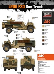 Thunder TM35306 1/35 LRDG F30 Gun Truck CMP in LRDG Service Plastic model