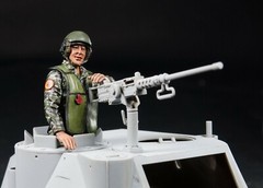 Hobby Fan HF-748 1/35 ROC Marine Corps LVTH6 Vehicle Crew – 2 Fig. for AF35141