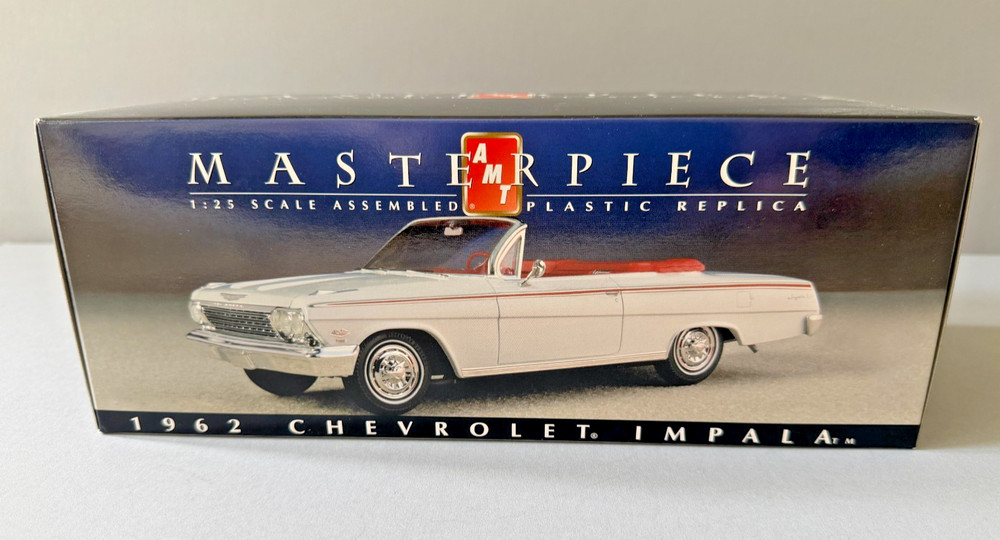 AMT Masterpiece 1962 Chevrolet Impala Convertible 1:25 Limited Edition Sealed