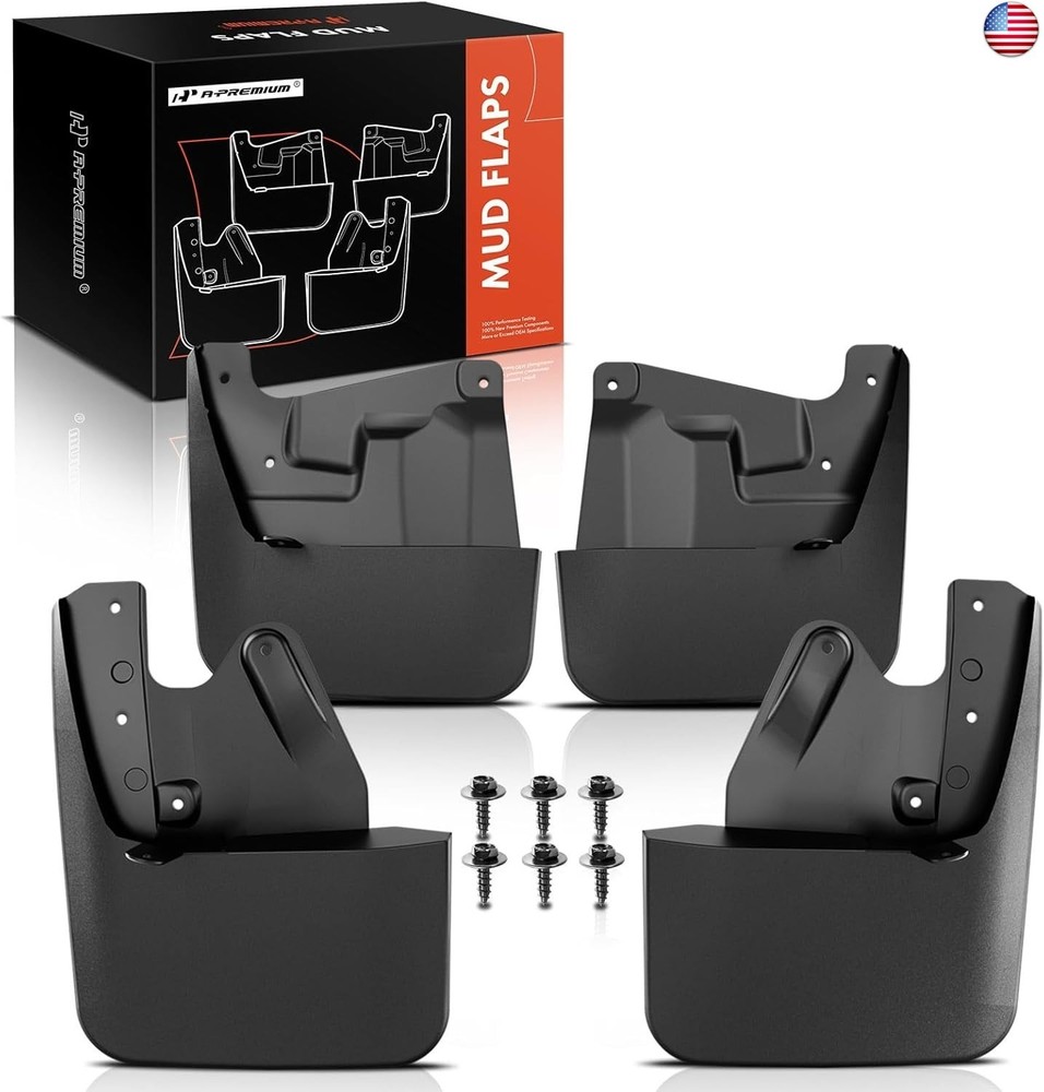 A-Premium Mud Flaps Compatible with Toyota Tundra 2022 2023 2024 2025 2026,