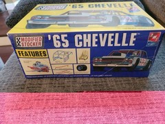 ✨New✨ AMT 1965 Chevelle Modified Stocker 1/25 Scale Sealed Model Kit Chevy 65