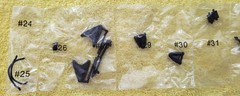 AMT CustomShop 1958 Ford Edsel Black Red Top Un-Built 1/25~No Box ~Parts bagged