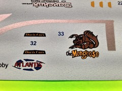 Decal Sheet Mongoose Tom McEwen Drag Race 57 Chevy Bel Air 1/24 Funny Car