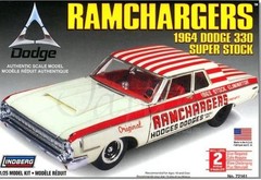 1964 Dodge 330 DRIVESHAFT & LOOP for Lindberg / AMT 1:25 Model Kit 64