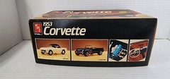 Partially Built AMT 53′ Chevy Corvette