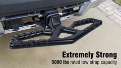 Eapele Tow Hitch Step For 2 Inch Receiver Universal Anti Slip Bumper
