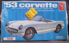 AMT ’53 CORVETTE FIRST EDITION AMERICAN SPORTS CAR 1:25 SCALE NIB Sealed