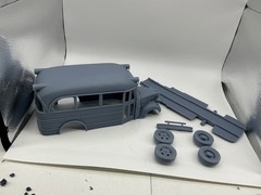 1/25 resin 3d printed 1940 Chevy bus by Nahuel Customs