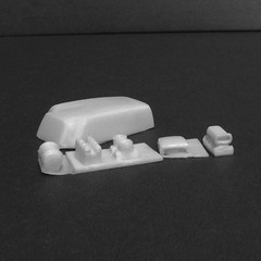 Jimmy Flintstone Anglia Gasser slot car body resin kit H:O scale JFSL45