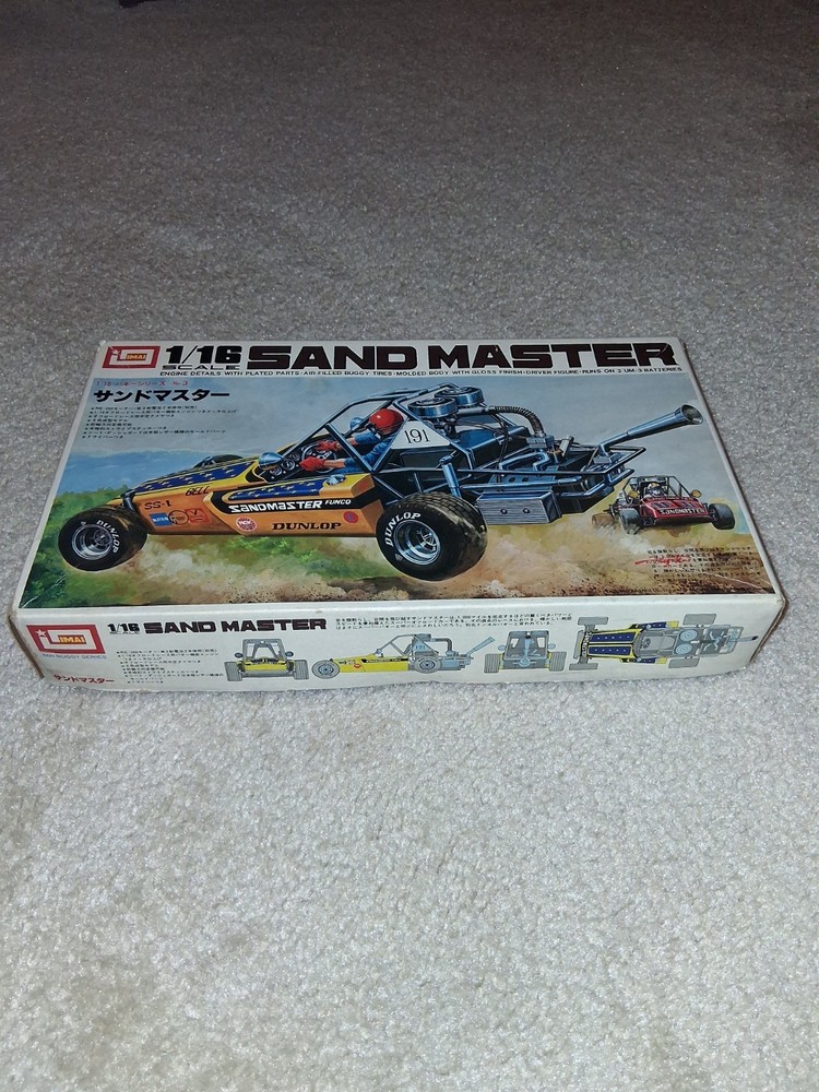 IMAI 1/16 RARE VINTAGE SANDMASTER SAND MASTER DUNE BUGGY MODEL KIT “NO MOTOR”