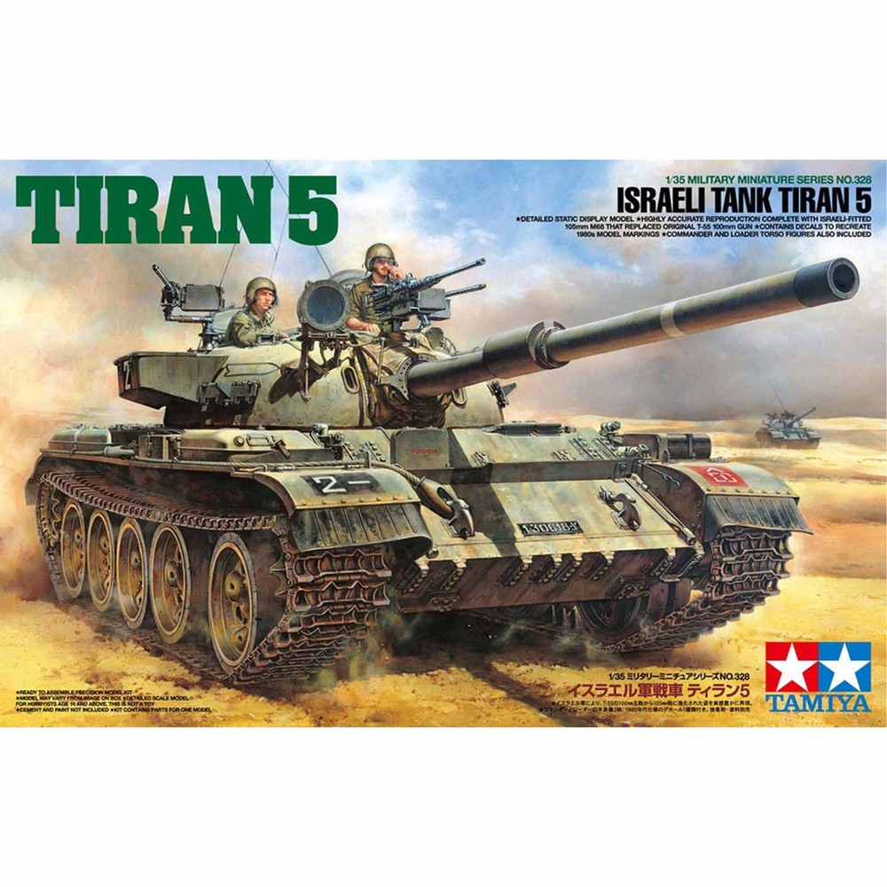 Tamiya America Inc Israeli Tiran 5 TAM35328 Plastic Models Armor/Military Misc