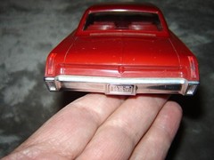 1967 Dealer Promo car Red Colored Chrysler 300 Ex Cond Missing Hood Ornament