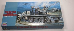 1/72 Scale German WWII 8 Ton Anti-Aircraft Half-Track, Hasegawa