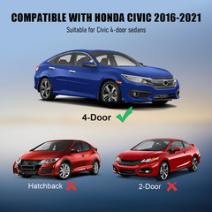 Car Window Weather Stripping Trim for Honda Civic – Durable & Flexible