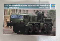 TRUMPETER 01079 1/35 KET-T Recovery Vehicle based on the MAZ-537 Heavy Truck Kit