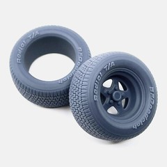 1/24 Resin 15 inch Weld Pro Star Wheels, BFGoodrich Radial T/A Tires, and Brakes