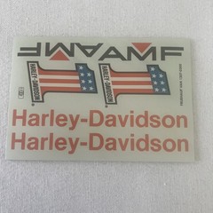 Vintage Monogram Snap Tite 1/32 Fruehauf 40′ Harley-Davidson Decal 1207 Only