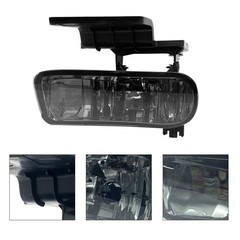 Fog Lights Compatible with 1999-2002 Chevy 1999-2006 Silverado-Smoked Lens