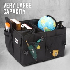 Dna Motoring Trunk Organizer For Car 60L Large Capacity Foldable Trunk