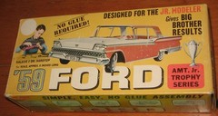AMT 1959 Ford Galaxie HT Jr Trophy Snap Kit #04-129 Unbuilt in Box Craftsman 59