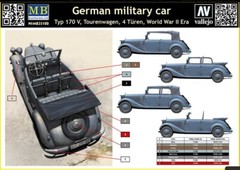 Master Box 35100 1/35 German military car Type 170V Tourenwagen 4Türen 1937-1940