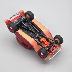 1932 Ford Coupe 1:25 Built Model Car Kit Diorama Junkyard Parts Collector