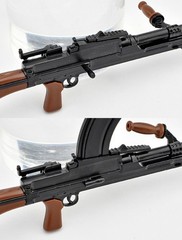 TomyTec Little Armory 1/12 LASW04 Strike Witches RTB BREN LMG Model Kit